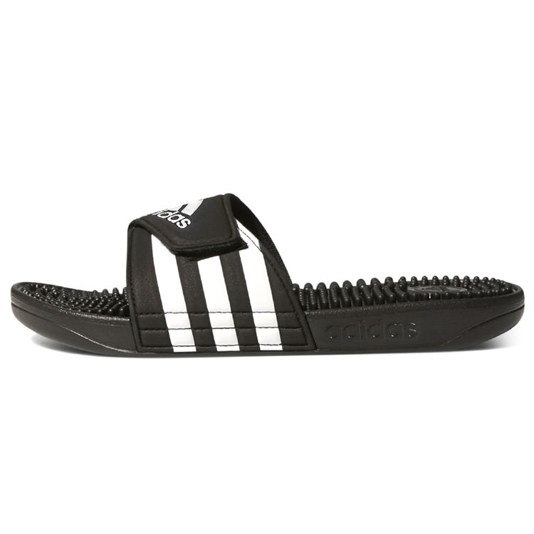 

adidas Adissage Slides Black White Женские кроссовки Core-Black Cloud-White G28841
