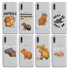 Cute Cartoon Capybara For Samsung A14 5G Phone Case A12 A22 A32 A34 A42 A52 A54 A50 A70 A30 A40 A20E A10S A20S A02S A04S Cover