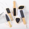 Professional Foot Files Wooden Double Sided Foot Dead Skin Callus Remover Rasp Heel Pedicure Grater To Smooth Hard Coarse Tough
