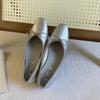 Fashion SUOJIALUN 2025 Spring New Women Flat Shoes Fashion Round Toe Bow-knot Slip On Ladies Ballerina Soft Flat Heel Dress Boat Shoes