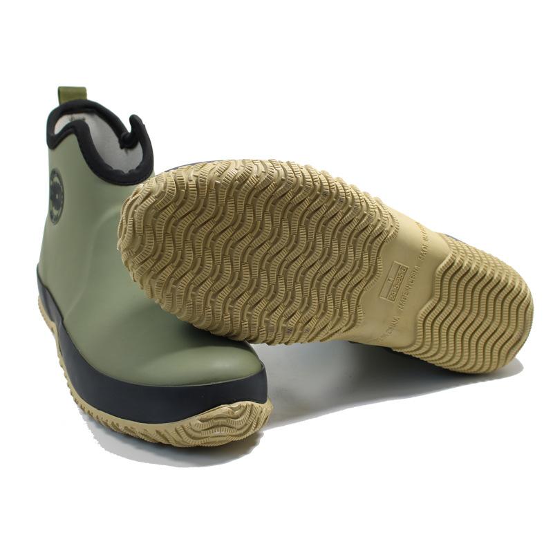 Men Rubber Shoes Waterproof Men's Rain Boots New Autumn Mens Short Ankle Boots Male Rainboots Platform Galoshes Shoes