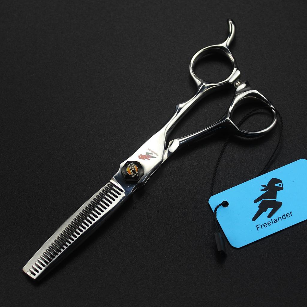 6.0 Inch Black Gemstone Xc-11 Hair Scissors, Hair Scissors, Flat Scissors, Tooth Scissors, Thin Scissors, For Hair Salons