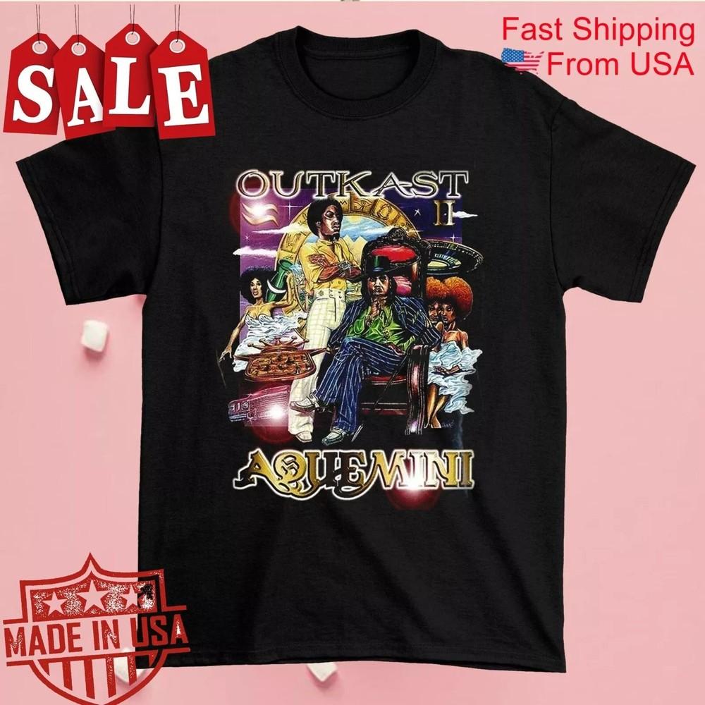 Outkast Aquemini Gift For Fans Unisex All Size Shirt 1RT1424 Unisex T-Shirt XXL