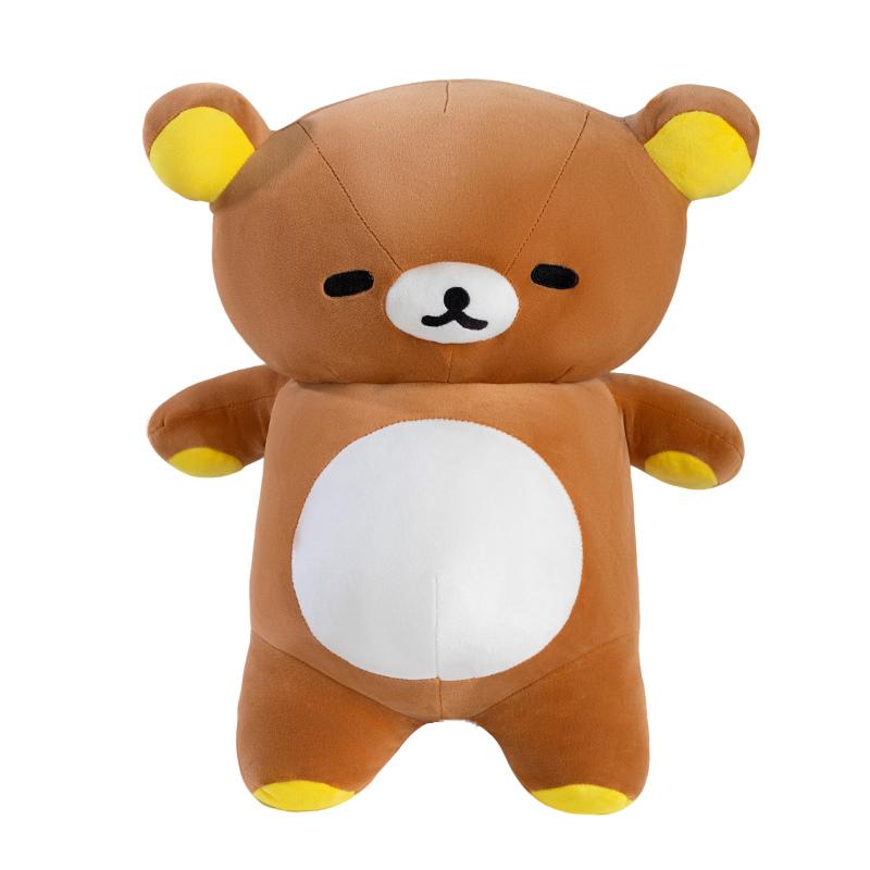 Rilakkuma Inspired Bear Plush Cute Toy Doll Set Ultra Soft Stuffed Companion For Kids Bedroom Decor And Birthday Gift