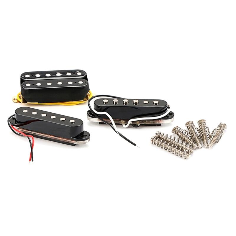 Electric Guitar Pickup Ceremic Magnet Neck Middle Bridge Single Coil Pickups & Screws Electric Guitar Parts Replacements