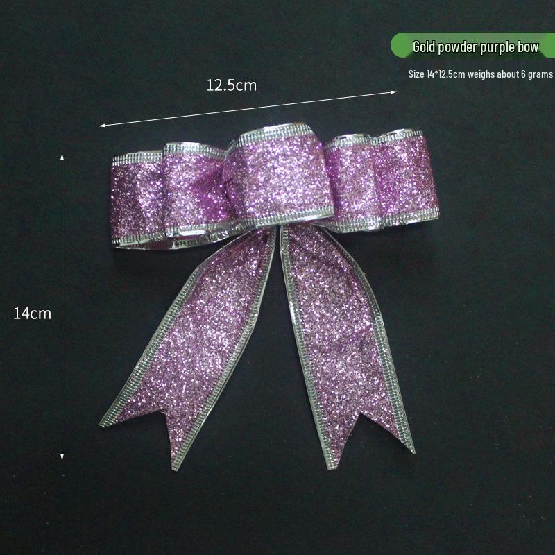 3D Handmade Christmas Tree Bow Decoration Ornament for Hotels, Malls, and Shop Windows