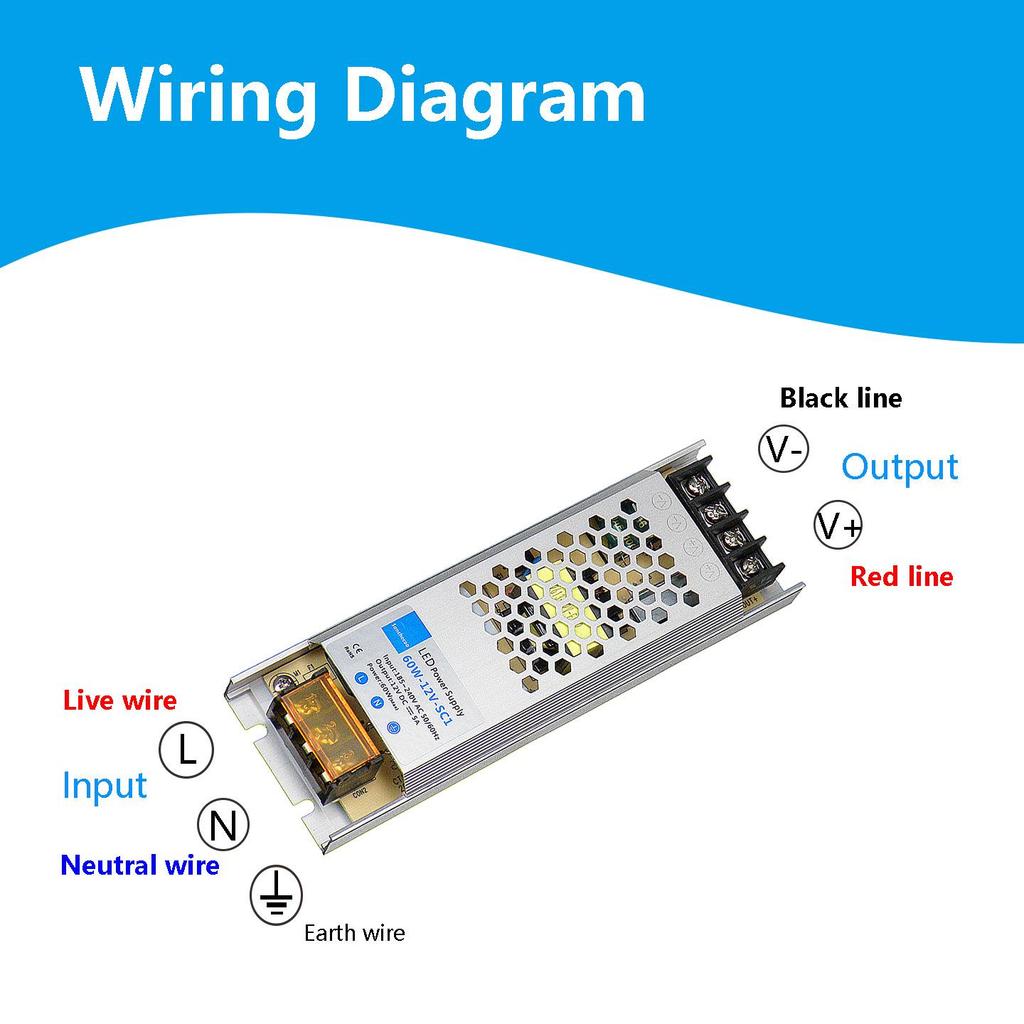 24V Slim LED Driver for Lightbox Signs