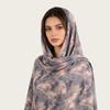 A217 Premium Watercolor Silk-Cotton Long Scarf & Turkish Headscarf