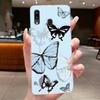 For Samsung Galaxy A40 A20e Casing Clear Fashion Butterfly Flower Protective Silicone Soft Case For Samsung A40 A20e Cover Shell