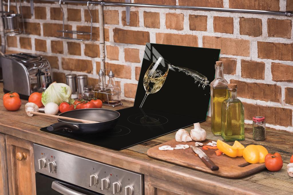 SZKLANA DESKA DO KROJENIA 40x30 WINO