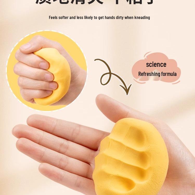 Kinder-Bastelset mit Ton: 12/24/36 Farben Handmodellier-Knete-Packung