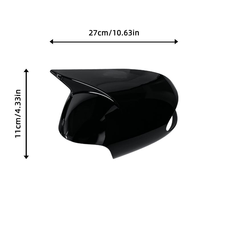 Carbon Fiber Style Black Rearview Side Mirror Cover Cap Fit For Volkswagen VW Beetle 2002-2010 Accessories