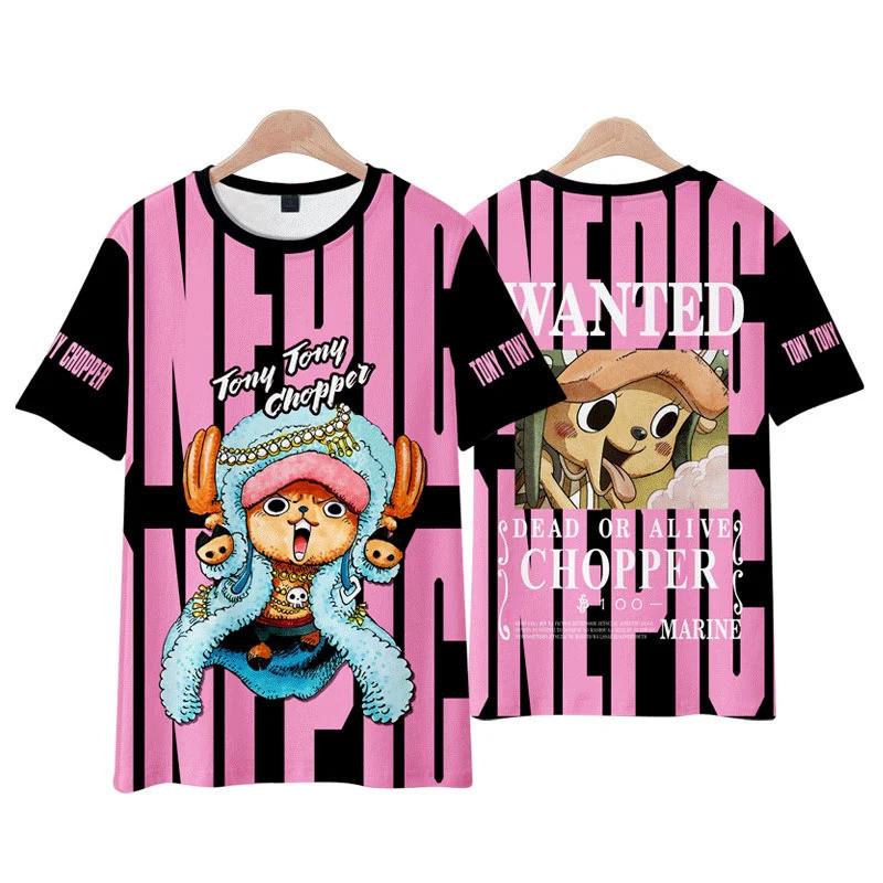 Men's Cartoon T-shirt 3D Short Sleeve TESS Street Fashion T-shirt, Large Size Clothes