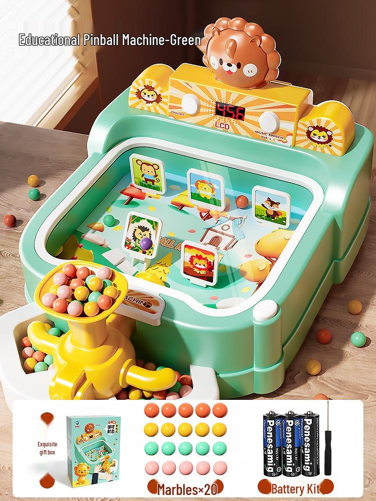 Marble Game Machine for Kids Ages 3 and Up - Improves Attention and Concentration