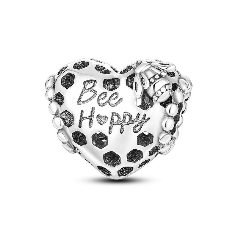 Copper Dangle Charm Beads Insect Birds Butterfly Original Accessories Bracelets Diy For Pendant Necklace Making For Women