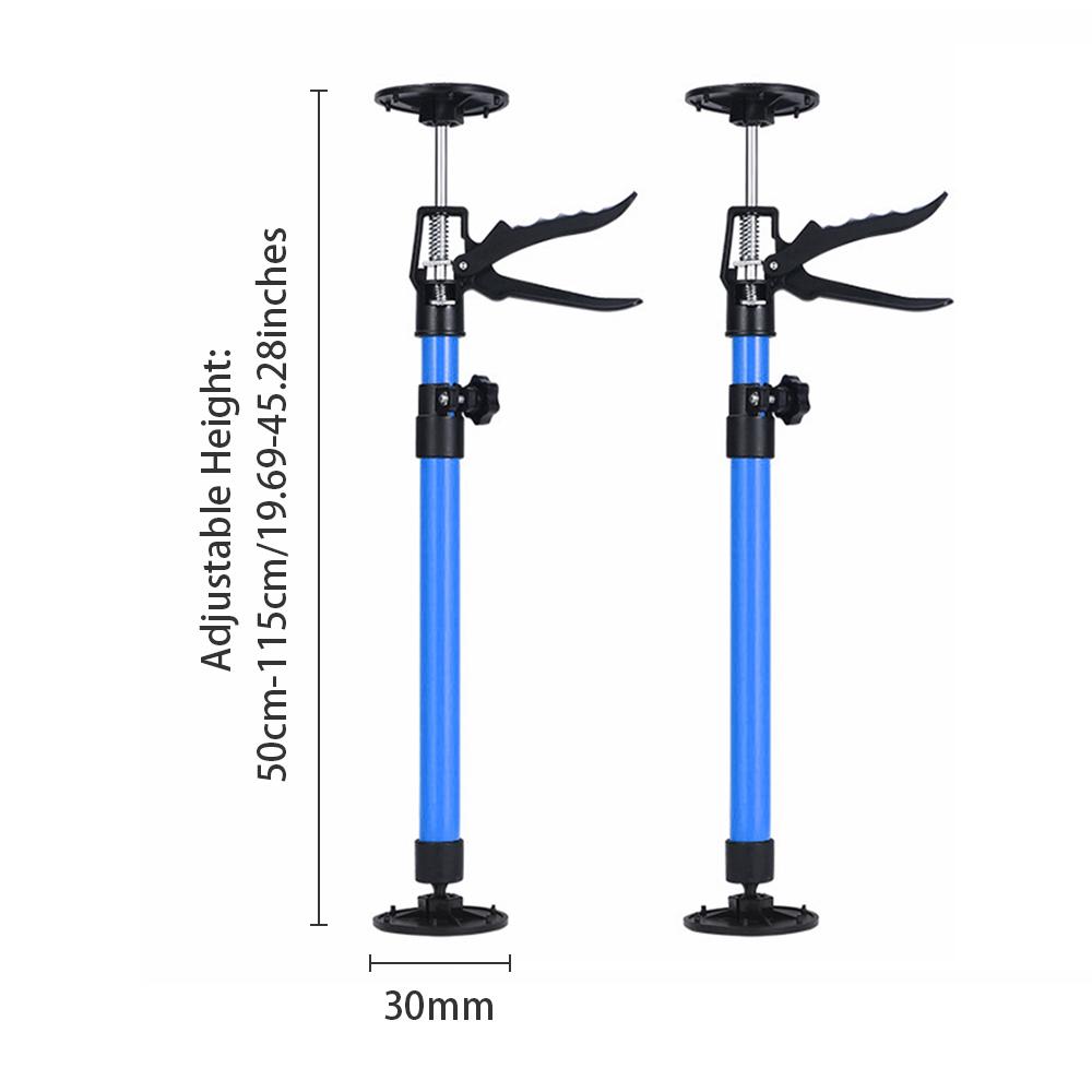 Adjustable Support Pole 2PCS Cabinet Jacks for Installing Cabinet Height Range 19.6945.28inches