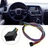 Car Audio Connection ISO Wire Harness 16Pin Extension Cable Length 40cm