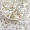 Irregular High-Flash Silver Crystal Sequin Jewelry DIY Accessories