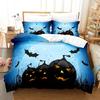 3D Print All Saints Day Halloween Bedding Set Double Twin King Duvet Cover Comforter Pillowcase Boys Girls Adults Bedroom