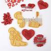 Wedding Double Happiness Cookie Press Mold