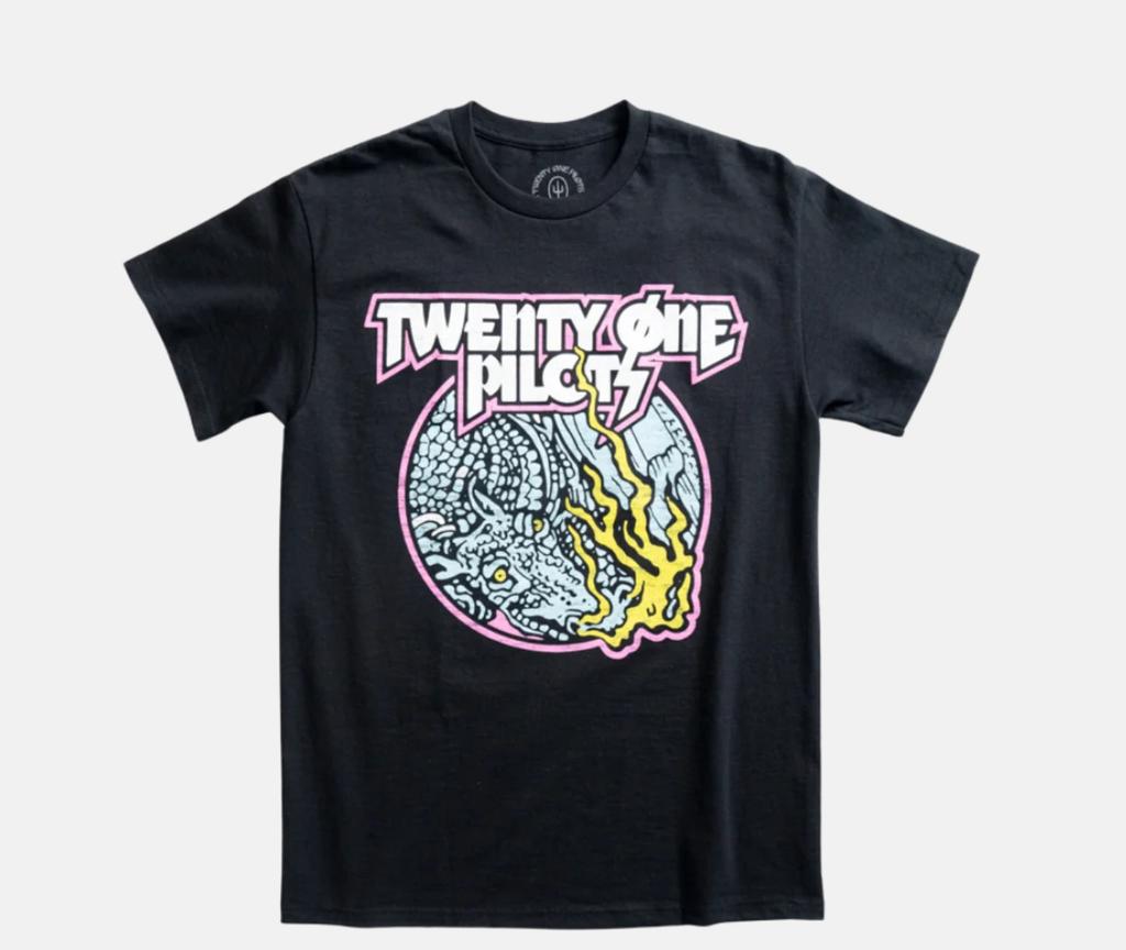 Twenty One Pilots Gerahmtes Premium Garment Dye T-Shirt Streetwear T-Shirt Mode T-Shirts Herren Damen Bekleidung Grafik T-Shirts