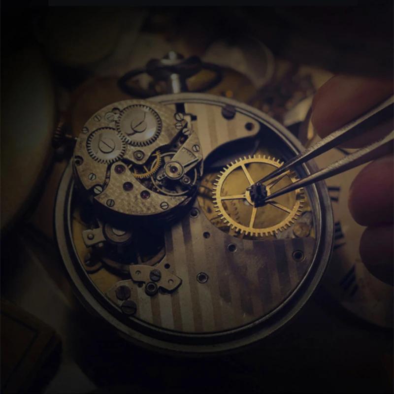 18 Inch Mute Quartz Wall Clock Gear Rotation Wall Clock Living Room Bedroom Wall Clock Industrial Retro Clock Home Decorations