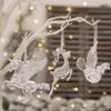 1/3PC Christmas Tree Decoration Items Elk Transparent Acrylic Tree Hanging Christmas Deer Xmas Tree Christmas Decor Home Party