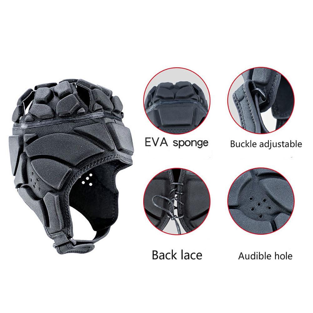 Football Soccer Goalkeeper Kids Rugby Cap Headguard Head Protector Hat for Children