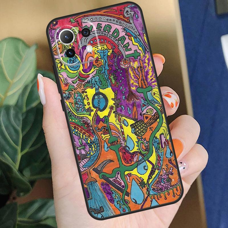 Indie Hippie Art Case For Xiaomi 17 Pro Max 14 15 Ultra 13T 14T 15T Pro POCO F8 F7 F5 F6 X5 X6 X7 Pro Coque