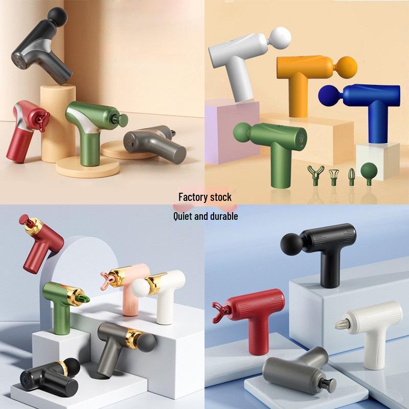 Smart Mini Fascial Muscle Relaxation Massager: Portable Electric Vibration Impact Gun