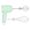 Electric Cordless Hand Mixer Small Household 3 Speed Changing Whisk for Kitchen Baking Green