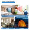 Heat Detection Alarm System 120dB Hearable Warning 15 Second Cycle Plastic Housing Portable Design Sensing