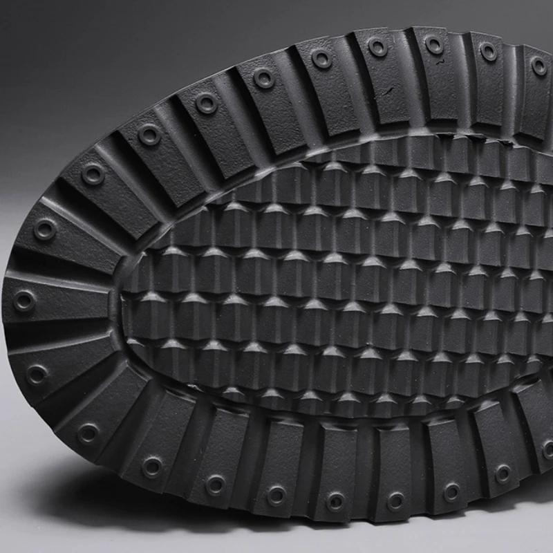 2025 New Men's Casual Shoes Microfiber Leather Men Sneakers Platform Soft Sole Man Sport Running Shoes Comfortable Lace-up Shoes