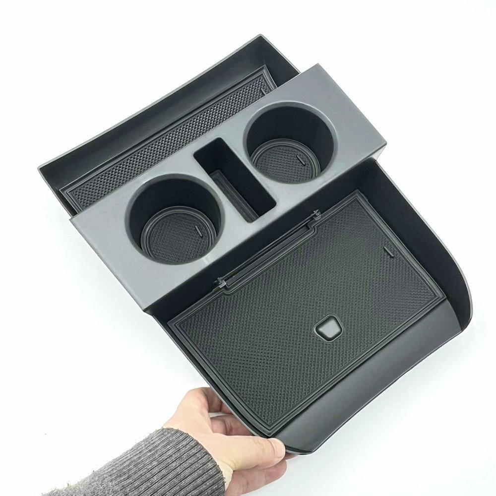 For Hyundai Palisade 2019~2022 2023 2024 Auto Interior Central Control Lower Storage Box Organizer Tray Car Accessories