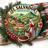 El Salvador Metal Tin Sign Ruta De Las Flores Art Farmhouse Vintage Wall Decor