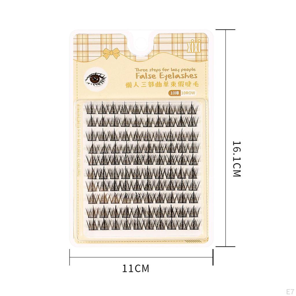 Eyelash Extension Fake Eye Lash DIY Lightweight Lazy Lashes Wisps Individual for Dating