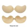 Mango Seamless Silicone Push-Up Strapless Bra with Front Buckle and Nipple Covers
