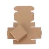 10PCS Candy Cardboard Bottom Handmade Box Square Pack Wrapping Kraft Paper