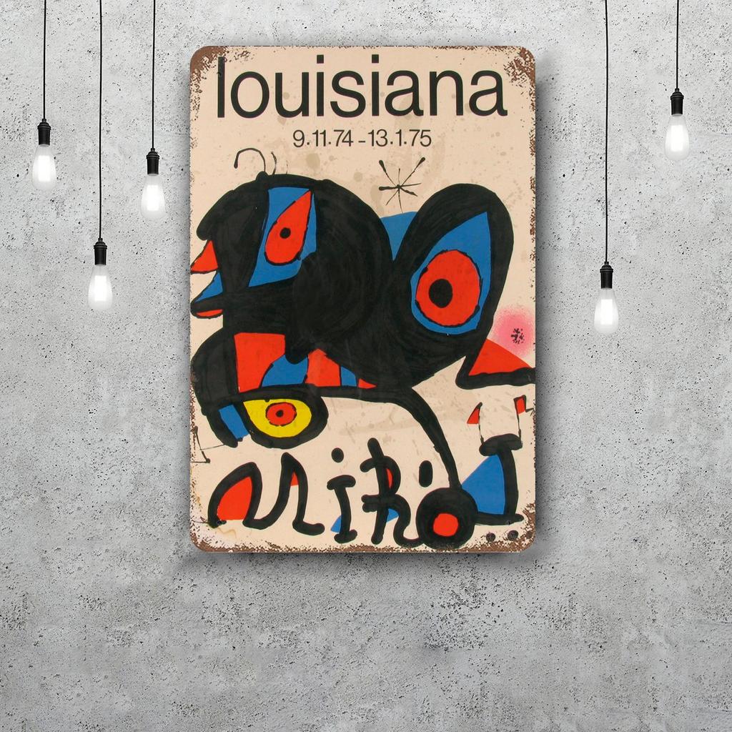 miro art Vintage Tin Sign Home Decor Wall Decor Art Wall Mural Room Decoration Decor Retro Metal Sign Plate Bar Posters