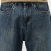Zhenweisi Men's Loose Straight Fit High Street Casual Denim Jeans