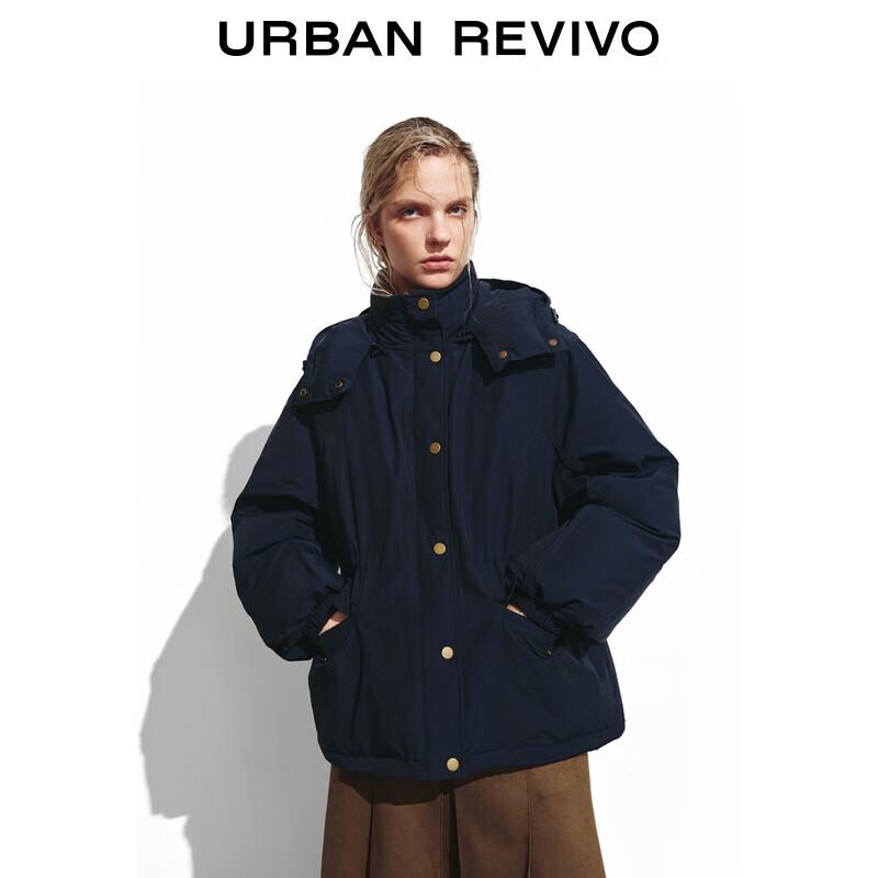 

UR Women s Casual Hooded Loose Fit Duck Down Jacket S
