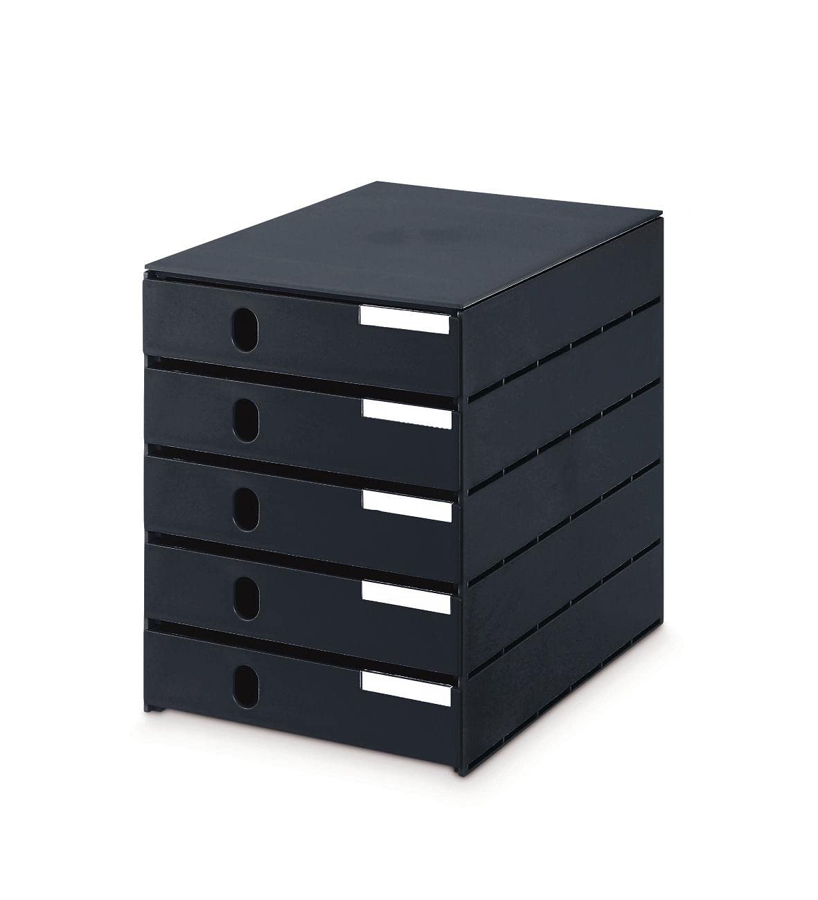 styro Val Pro Письменница 5 ярусов формат A4 черный Swiss Made лоток для документов с этикетками 17930₽