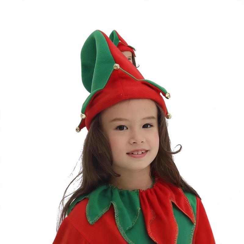 Christmas Costume Family Holiday Party Christmas Dress Up Costume Christmas Elf Kids Suit