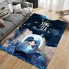 Song of the Sea Pattern Carpet Suitable As a Non-slip Mat for the Living Room or Bedroom Sofa