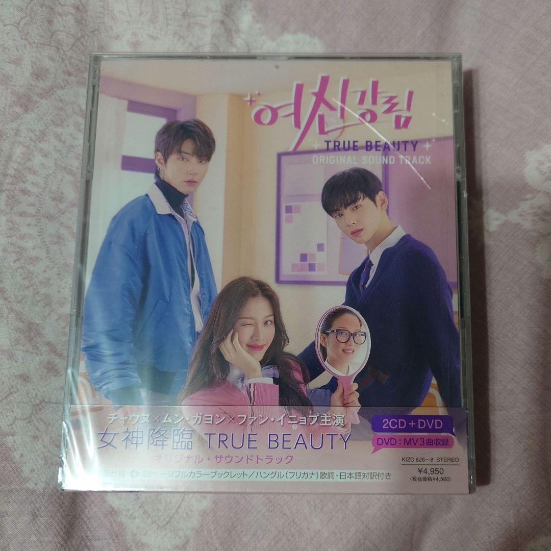 

[USED] Cha Eun-woo True Beauty Original Soundtrack (2CD+DVD) OST