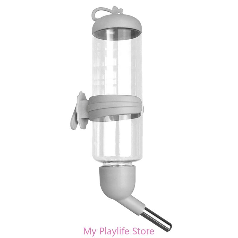 80ml/125ml/250ml Plastic Mic Animal de Companie Apă Băut Fântână Sticlă Hrănitor Hamster Animal de Companie Distribuitor Hrănitor Cuști Sticle Agățabile