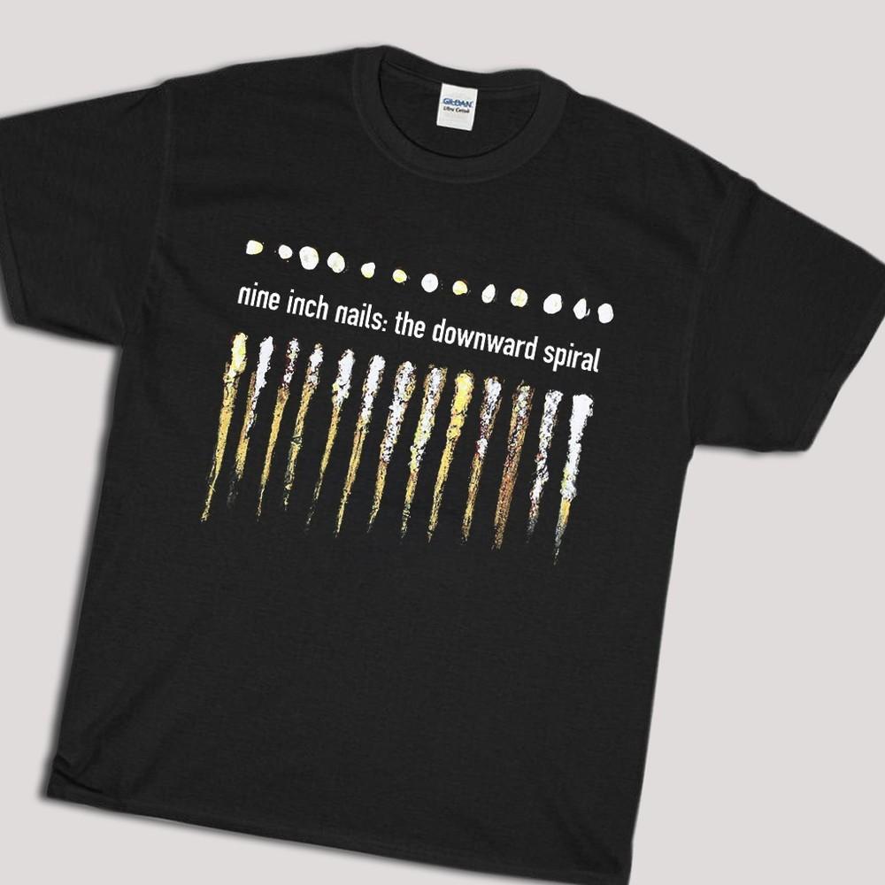 Nine Inch Nails NIN Downward Spiral Shirt 1994 Vintage S-2XL Unisex T-Shirt XL