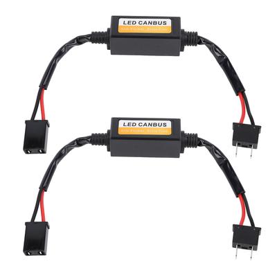 2 Stück H7 LED Scheinwerfer Decoder Wasserfest Plug and Play Anti-Flimmern Canbus Fehler Decoder
