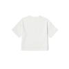 Vans Versatile Short Fashion Comfortable Short Sleeve Drop Shoulder T-Shirt Women Tops Off-White VN000NJYFS8
