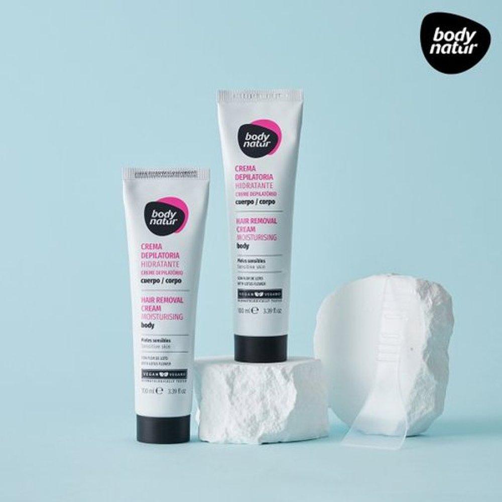 (2ea) BODY NATUR Hair Removal Cream Lotus Flower 100MLX2EA